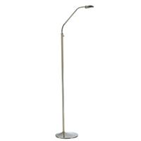 Dar WEL4975 Wellington LED Antique Brass Floor Lamp