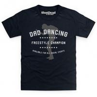 Dad Dancing Freestyle Champion Kid\'s T Shirt