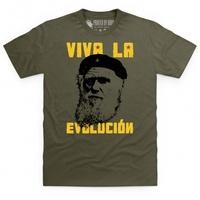 Darwin Viva La Evolucion T Shirt