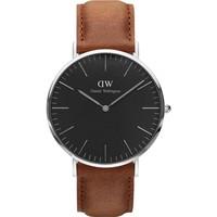 DANIEL WELLINGTON Unisex Classic Black Durham 40mm Watch