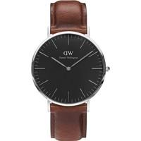 DANIEL WELLINGTON Unisex Classic Black St Mawes 40mm Watch