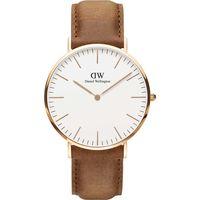 DANIEL WELLINGTON Men\'s Classic 40mm Durham Watch