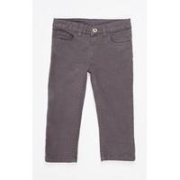 dark grey straight leg jeans