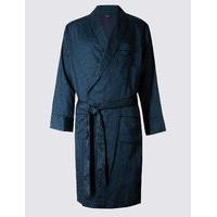 David Gandy for Autograph Supima Cotton Printed Dressing Gown