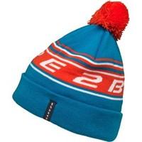 dare2b mens psyche out knitted bobble hat methyl blue