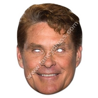 David Hasselhoff Paper Mask