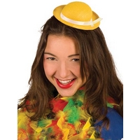 Dazzler Mini Felt Hat Yellow