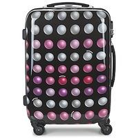 david jones jastila 60l womens hard suitcase in multicolour
