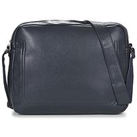 david jones german mens messenger bag in blue