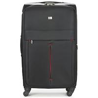 David Jones JAVESKA 111L women\'s Soft Suitcase in black