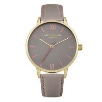 Daisy Dixon Grey Leather Strap Watch HH53.14DD