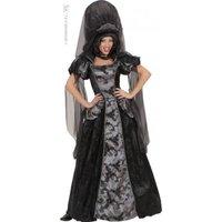 Dark Queen Costume Medium For Medieval Royalty Middle Ages Fancy Dress