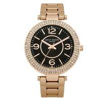 Daisy Dixon Rose Gold Stone Set T- bar Bracelet Watch - GR90.10DD