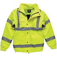 Dark Nights Dickies High Visibility Bomber Jacket Medium