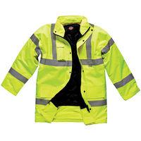 Dark Nights Dickies Motorway Safety Jacket - Large