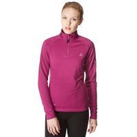 dare 2b womens loveline half zip top purple purple