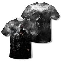 dark knight rises bane in rain frontback print