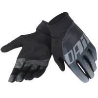 dainese driftec mtb gloves black grey small