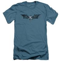 Dark Knight Rises - Cracked Glass Logo (slim fit)
