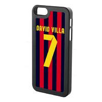David Villa Iphone 4 Cover (red-blue-yellow)