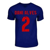 Dani Alves Barcelona Hero T-shirt (navy)