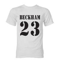 David Beckham Real Madrid Galactico T-Shirt (White)