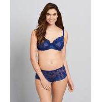 Daisy Lace Full Cup Navy Bra