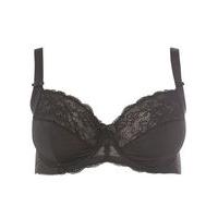 daisy black balcony bra black