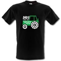 Dad\'s Tractor: Ploughing Your Mum male t-shirt.