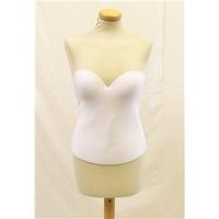 David\'s Bridal - Size: 38C - White Padded Shaping Basque