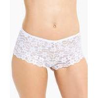 Daisy Lace White Shorts