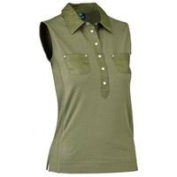 Daily Sports Ladies Gina Sleeveless Polo Shirt