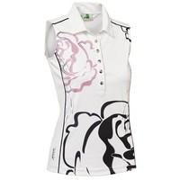 daily sports ladies whitney sleeveless polo shirt