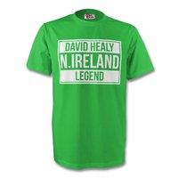 david healy northern ireland legend tee green kids