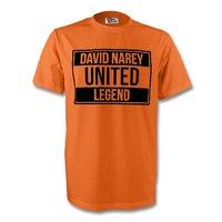 david narey dundee united legend tee orange kids