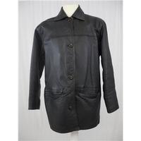 David Conrad Designer Leather Jacket - Black