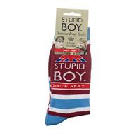 Dads Army Stupid Boy Socks