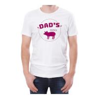 Dad\'s BBQ Men\'s White T-Shirt - XXL