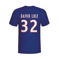 david luiz psg hero t shirt navy kids