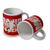 david beckham player mug