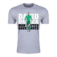 david de gea man united goalkeeper t shirt grey