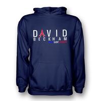 david beckham psg eiffel tower hoody navy kids