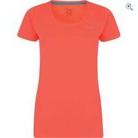 dare2b womens reform ii tee size 12 colour coral pink