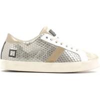 date date a251 hl pg sl sneakers women womens shoes trainers in silver
