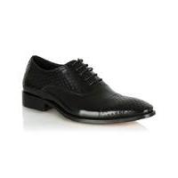 Daniel Black Leather Oborne Lace Up