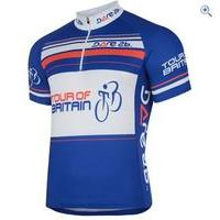 Dare2b Tour of Britain Souvenir Cycle Jersey - Size: S - Colour: SKYDIVER BLUE