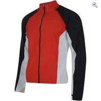 dare2b enshroud windshell jacket size l colour fiery red