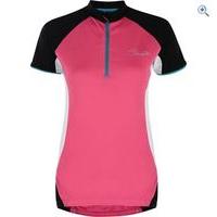 Dare2b Subdue Women\'s Cycle Jersey - Size: 8 - Colour: ELECTRIC PINK