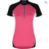 Dare2b Subdue Women\'s Cycle Jersey - Size: 10 - Colour: ELECTRIC PINK