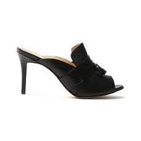 daniel tasseta tassel front leather mule